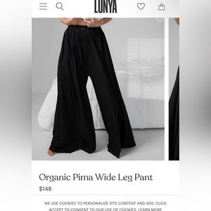 Lunya Pima Wideleg Small